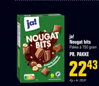 Otto Duborg Ja! nougat bits tilbud