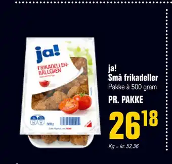 Otto Duborg Ja! små frikadeller tilbud