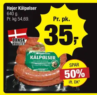 Calle Højer kålpølser tilbud