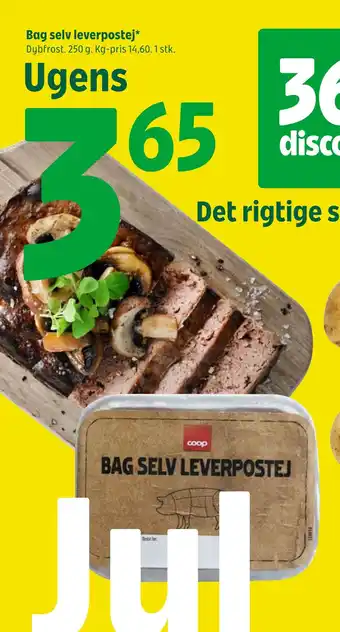 Coop 365 Bag selv leverpostej tilbud