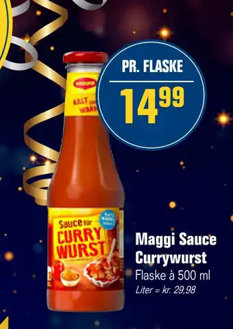 Otto Duborg Maggi sauce currywurst tilbud