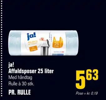 Otto Duborg Ja! affaldsposer 25 liter tilbud
