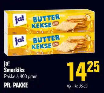 Otto Duborg Ja! smørkiks tilbud