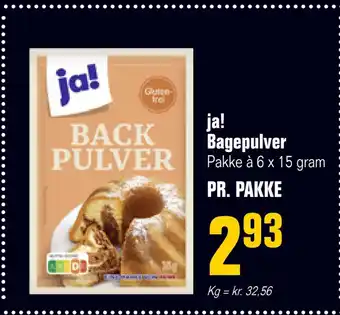 Otto Duborg Ja! bagepulver tilbud