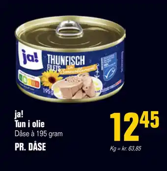 Otto Duborg Ja! tun i olie tilbud