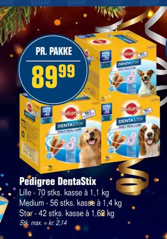 Otto Duborg Pedigree dentastix tilbud