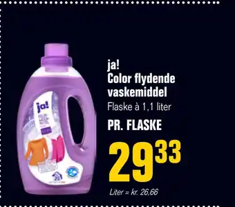 Otto Duborg Ja! color flydende vaskemiddel tilbud