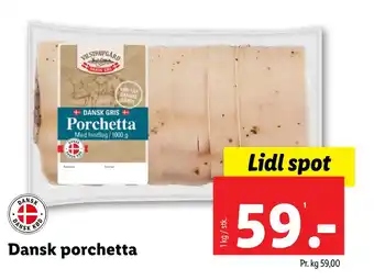 Lidl Dansk porchetta tilbud