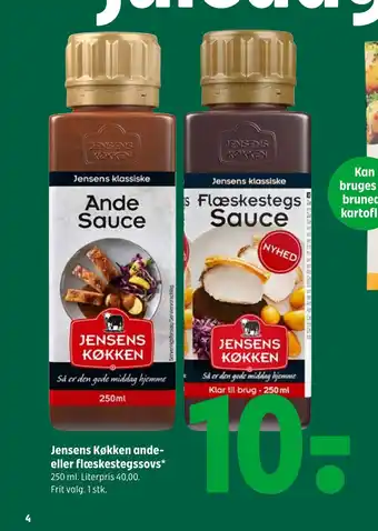 Coop 365 Jensens køkken ande- eller flæskestegssovs tilbud