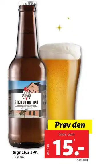 Lidl Signatur ipa tilbud