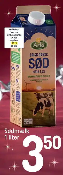 REMA 1000 Sødmælk tilbud
