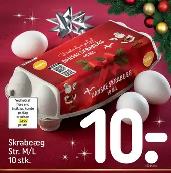 REMA 1000 Skrabeæg str. m/l tilbud