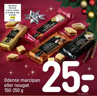 REMA 1000 Odense marcipan eller nougat tilbud