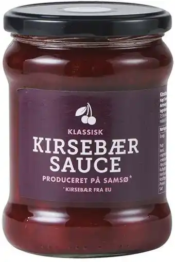 REMA 1000 Kirsebærsauce, 530 g tilbud