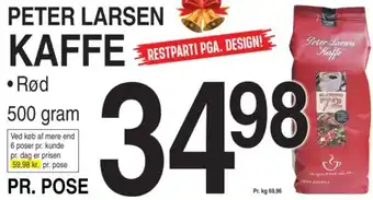ABC Lavpris PETER LARSEN KAFFE tilbud