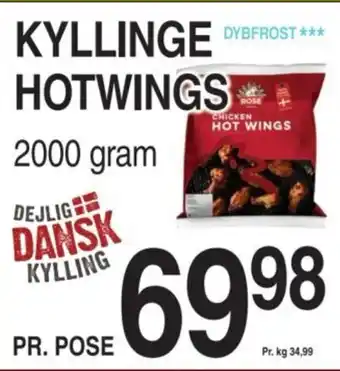 ABC Lavpris KYLLINGE HOTWINGS tilbud