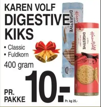 ABC Lavpris KAREN VOLF DIGESTIVE KIKS tilbud