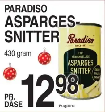 ABC Lavpris PARADISO ASPARGES-SNITTER tilbud
