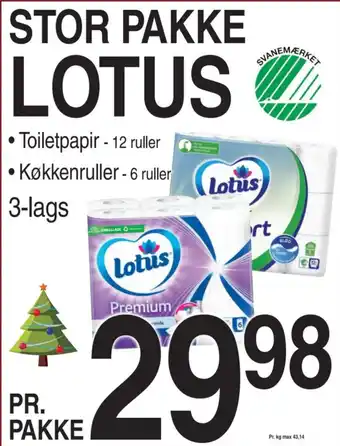 ABC Lavpris STOR PAKKE Lotus tilbud