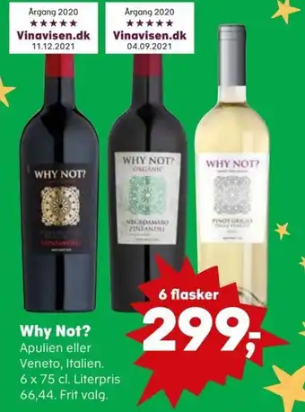 Kvickly Why Not? Apulien eller Veneto, Italien. tilbud