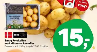 Smag Forskellen små vildmose kartofler