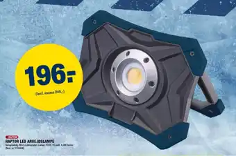 Stark RAPTOR LED ARBEJDSLAMPE tilbud
