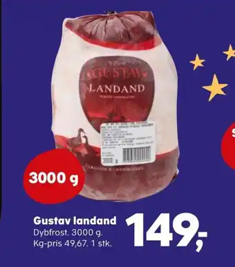 SuperBrugsen Gustav landand tilbud
