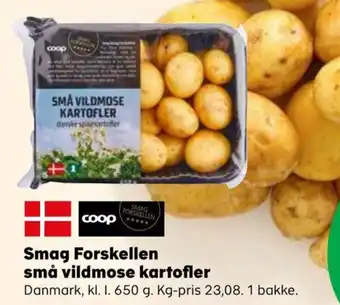 SuperBrugsen Smag Forskellen små vildmose kartofler tilbud