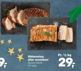 SuperBrugsen Ribbensteg eller revelsben tilbud