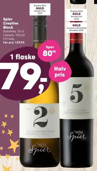 SuperBrugsen Spier Creative Block tilbud