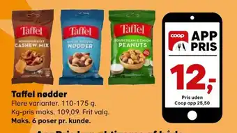 SuperBrugsen Taffel nødder tilbud