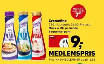 SuperBrugsen Cremefine tilbud
