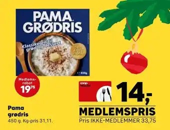 Pama grødris