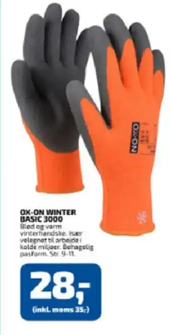 Davidsen OX-ON WINTER BASIC 3000 tilbud