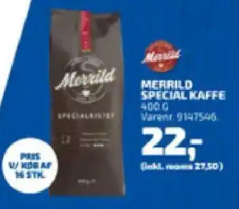 Davidsen MERRILD SPECIAL KAFFE tilbud