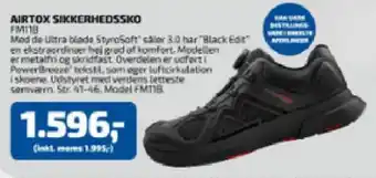 Davidsen AIRTOX SIKKERHEDSSKO tilbud