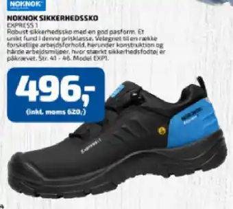 Davidsen NOKNOK SIKKERHEDSSKO tilbud