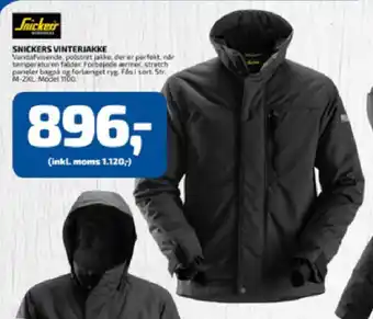 Davidsen SNICKERS VINTERJAKKE tilbud