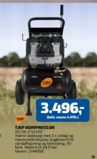 Davidsen TJEP KOMPRESSOR tilbud
