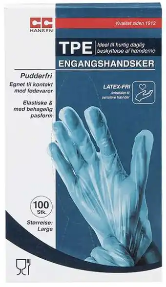 REMA 1000 Tpe handsker, 100 ct tilbud