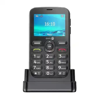 Power Doro 1881 4g mobiltelefon, sort tilbud