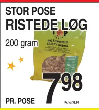 Ristede løg