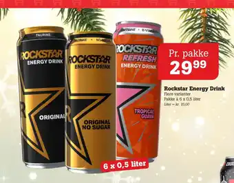 Rockstar energy drink