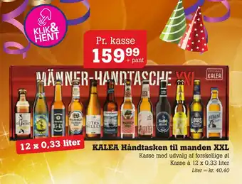 Poetzsch Padborg Kalea håndtasken til manden xxl tilbud