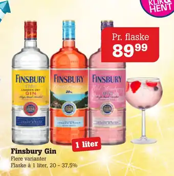 Poetzsch Padborg Finsbury gin tilbud
