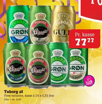 Poetzsch Padborg Tuborg øl tilbud