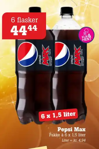 Poetzsch Padborg Pepsi max tilbud