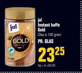 Poetzsch Padborg Ja! instant kaffe gold tilbud