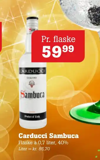 Poetzsch Padborg Carducci sambuca tilbud