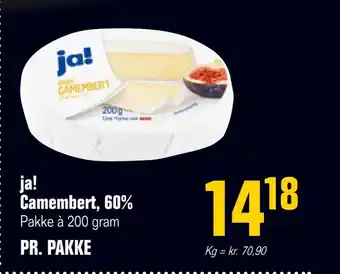 Poetzsch Padborg Ja! camembert, 60% tilbud